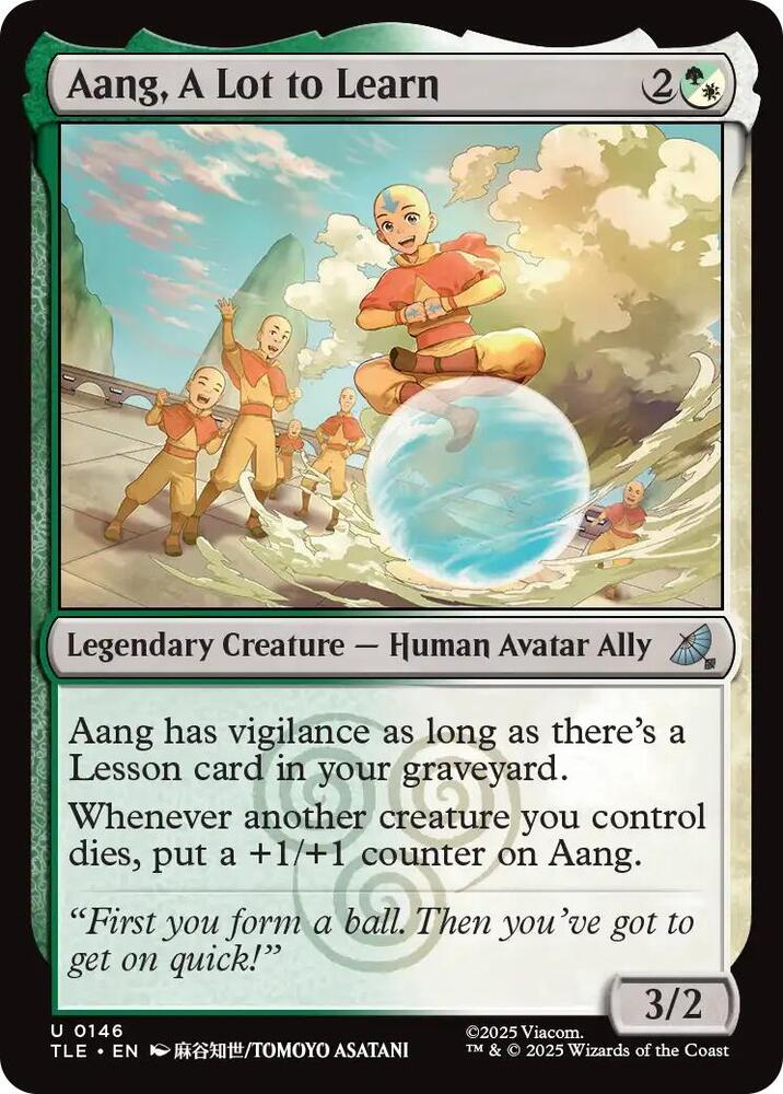 Aang, A Lot to Learn - 146 - uncommon