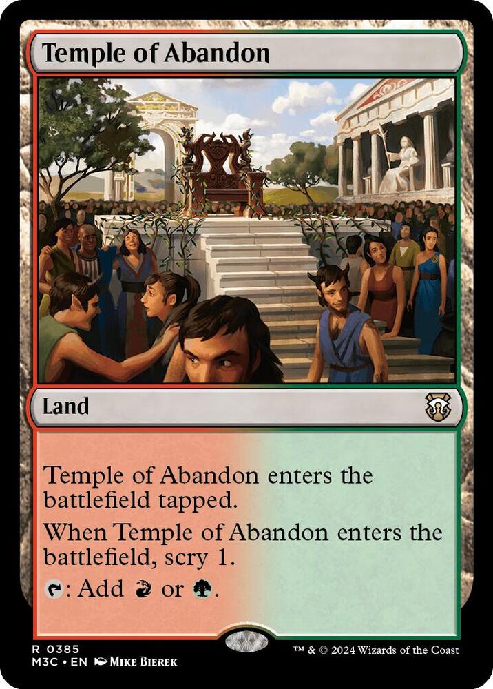Temple of Abandon - 385 - rare