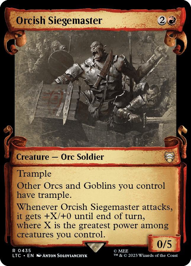 Orcish Siegemaster - 435 - rare