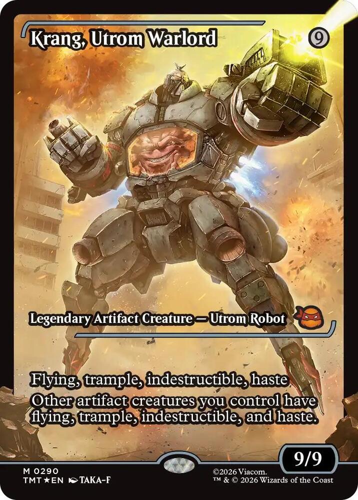 Krang, Utrom Warlord - 290 - mythic