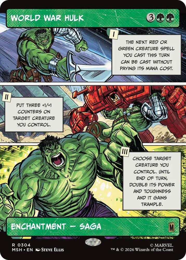 World War Hulk - 304 - rare