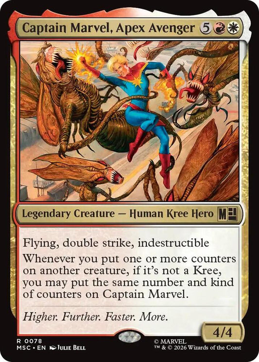 Captain Marvel, Apex Avenger - 78 - rare