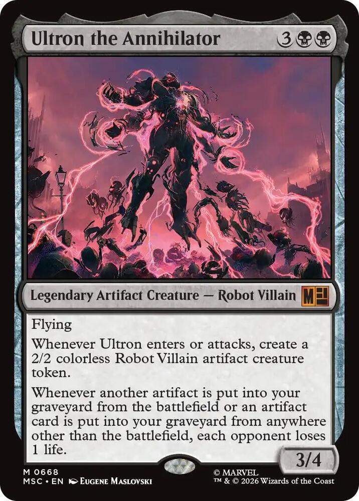 Ultron the Annihilator - 668 - mythic