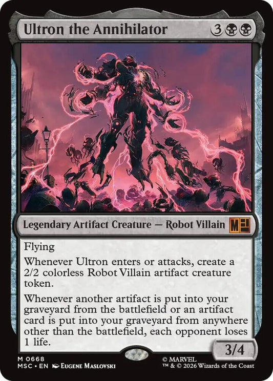 Ultron the Annihilator - 668 - mythic