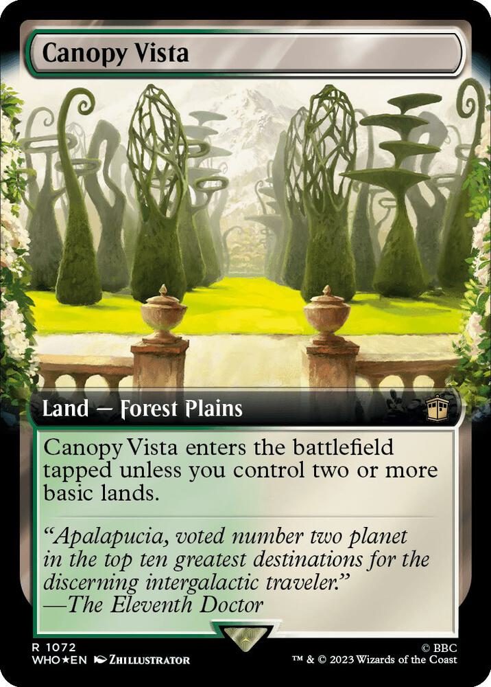 Canopy Vista - 1072 - rare