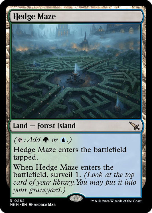 Hedge Maze - 262 - rare