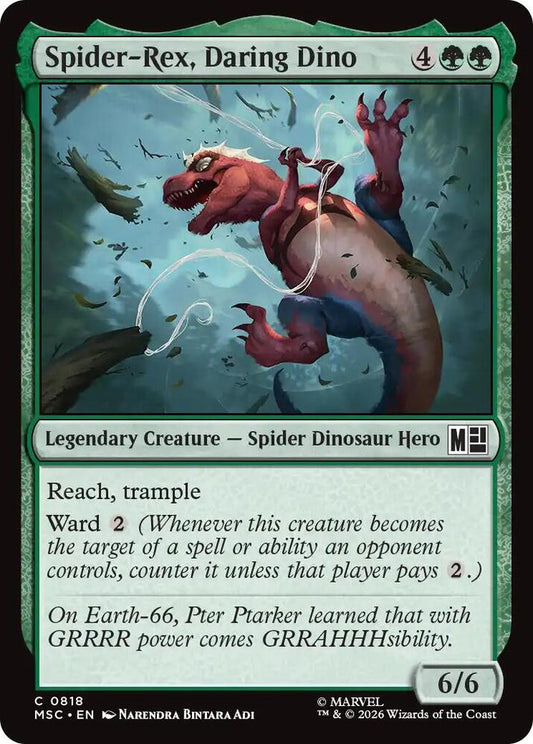 Spider-Rex, Daring Dino - 818 - common