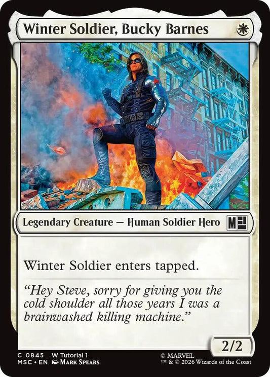 Winter Soldier, Bucky Barnes - 845 - common