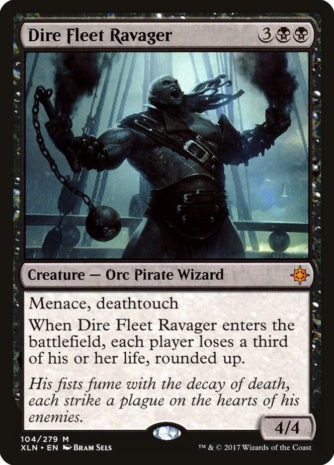 Dire Fleet Ravager - 104 - mythic