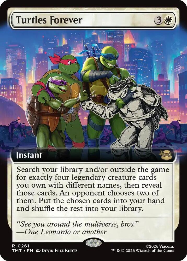 Turtles Forever - 261 - rare
