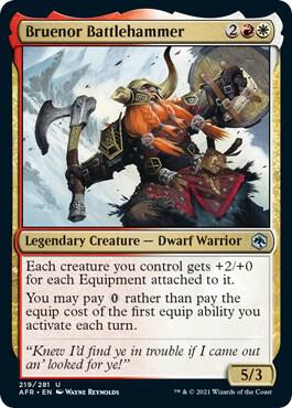 Bruenor Battlehammer - 219 - uncommon