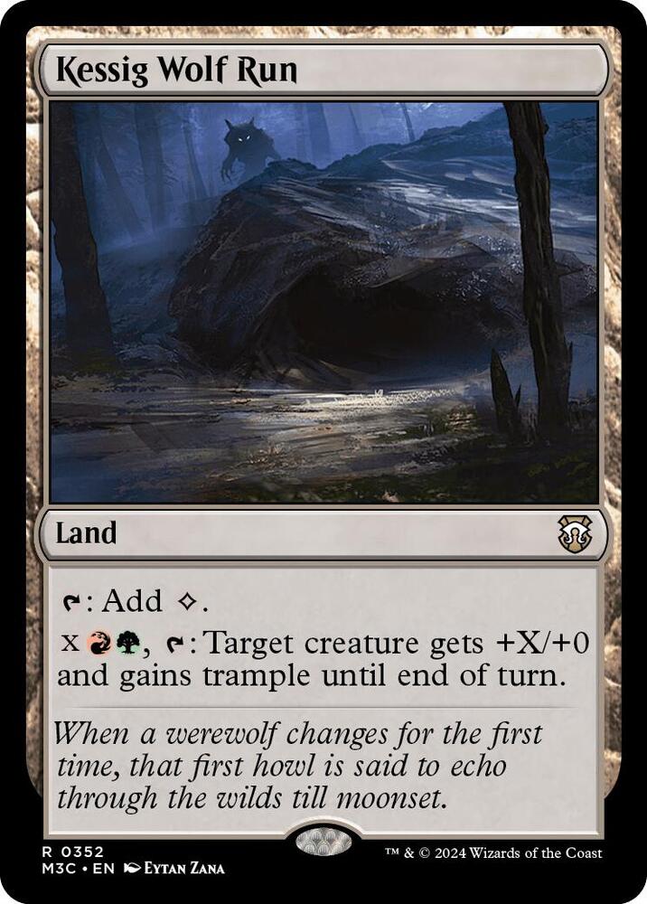 Kessig Wolf Run - 352 - rare