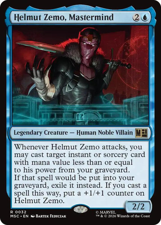 Helmut Zemo, Mastermind - 32 - rare