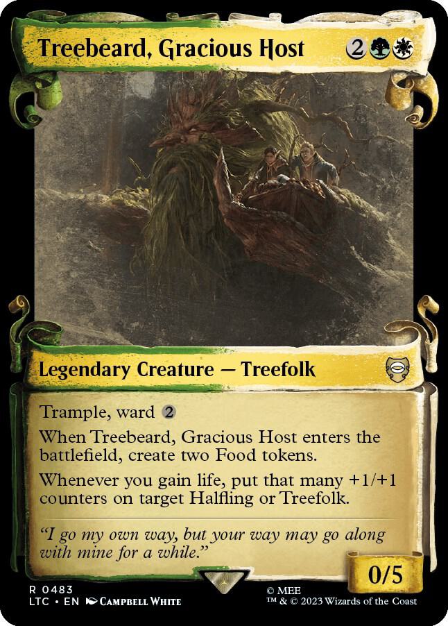 Treebeard, Gracious Host - 483 - rare