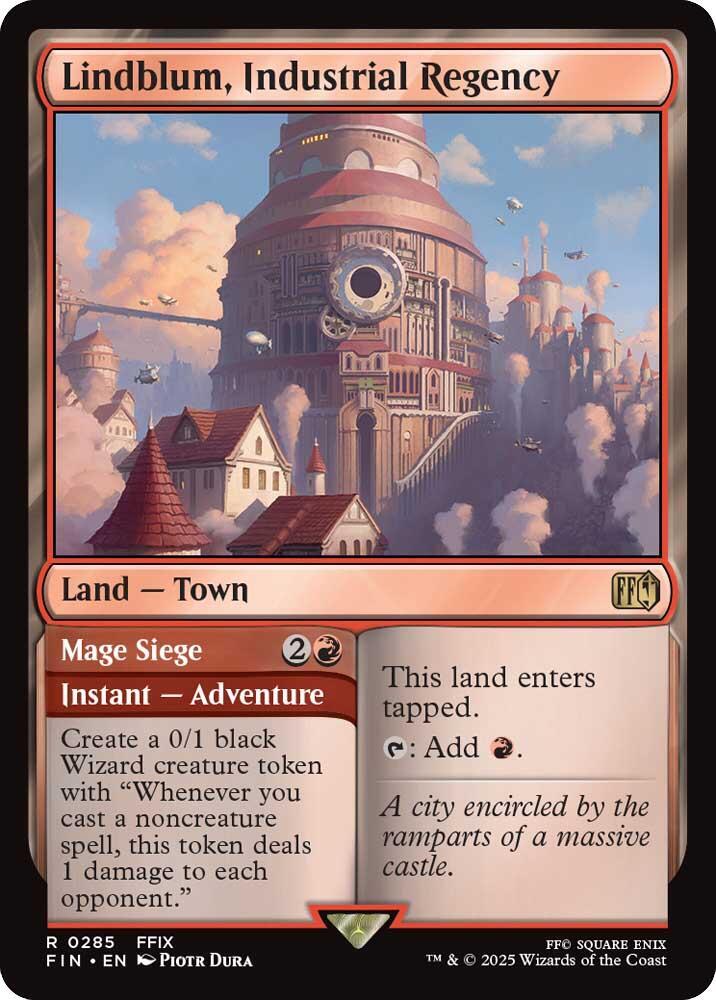 Lindblum, Industrial Regency // Mage Siege - 285 - rare