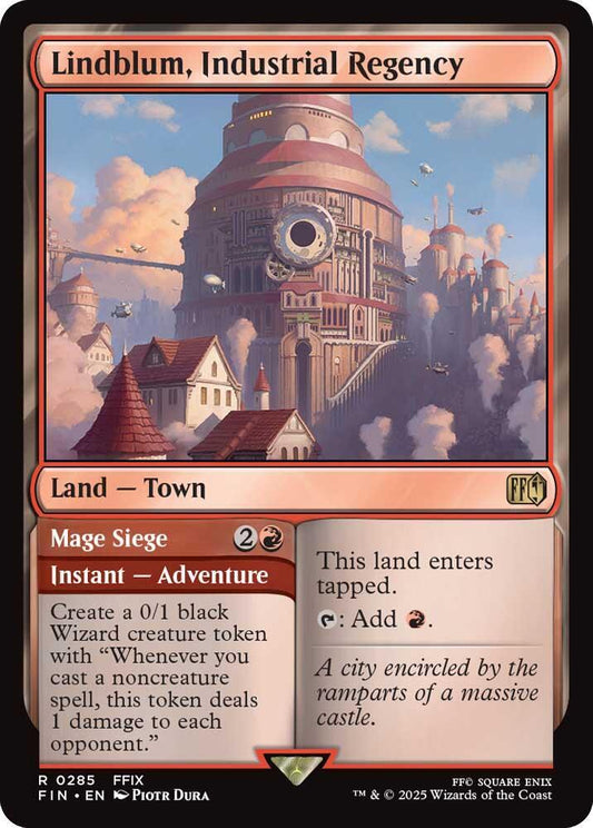 Lindblum, Industrial Regency // Mage Siege - 285 - rare