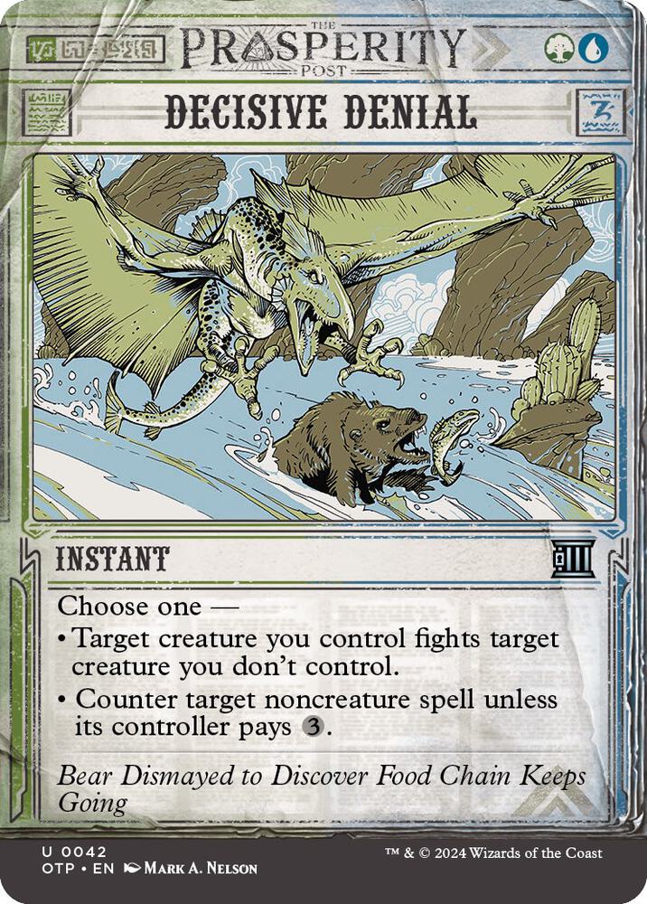 Decisive Denial - 42 - uncommon