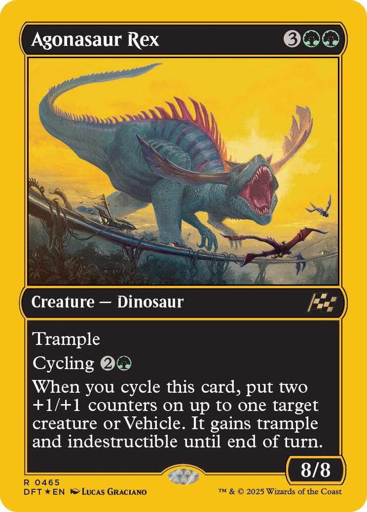 Agonasaur Rex - 465 - rare