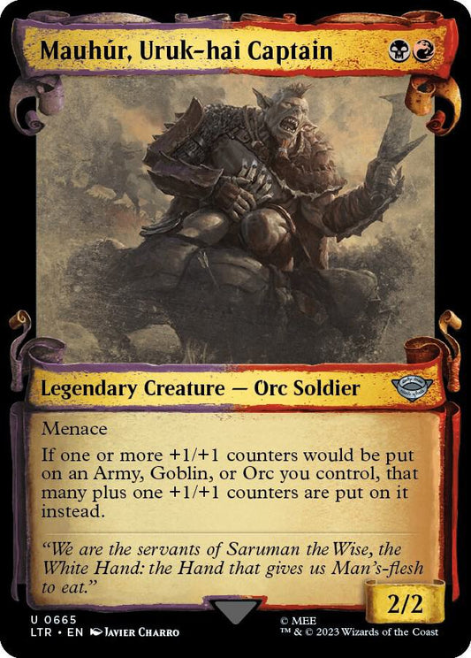Mauhúr, Uruk-hai Captain - 665 - uncommon