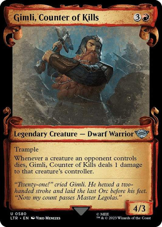 Gimli, Counter of Kills - 580 - uncommon