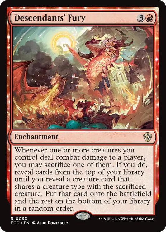 Descendants' Fury - 93 - rare
