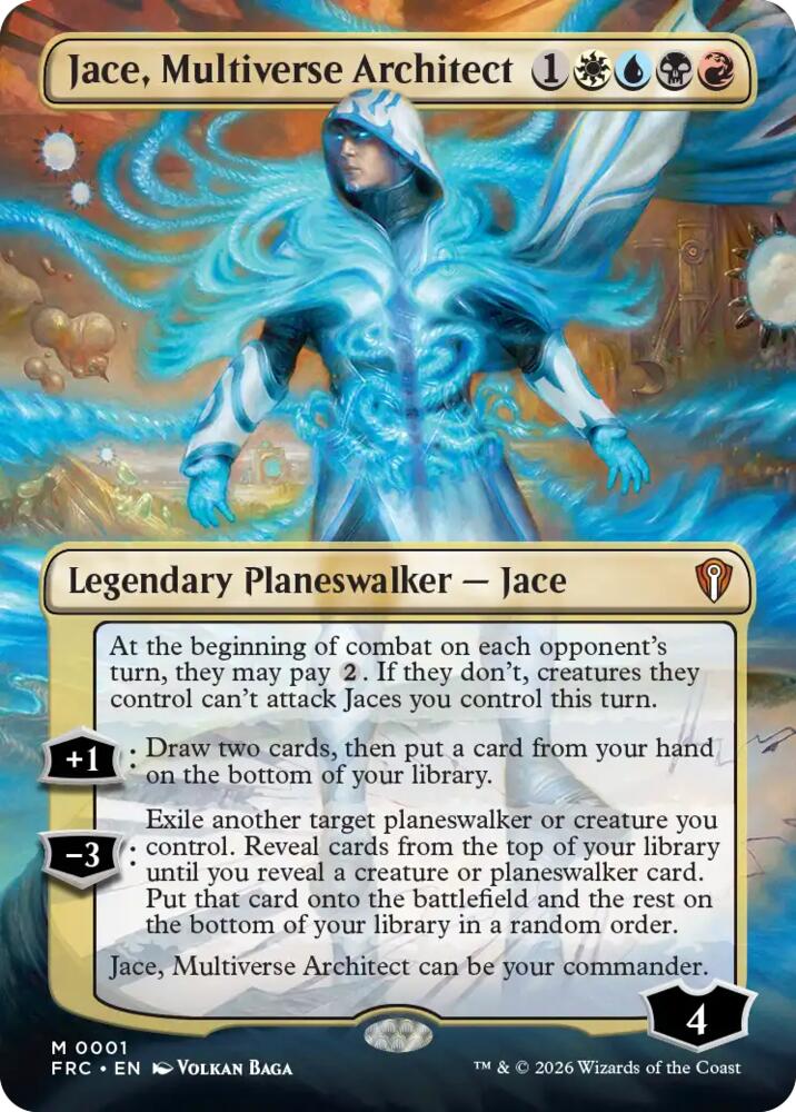 Jace, Multiverse Architect - 1 - mythic