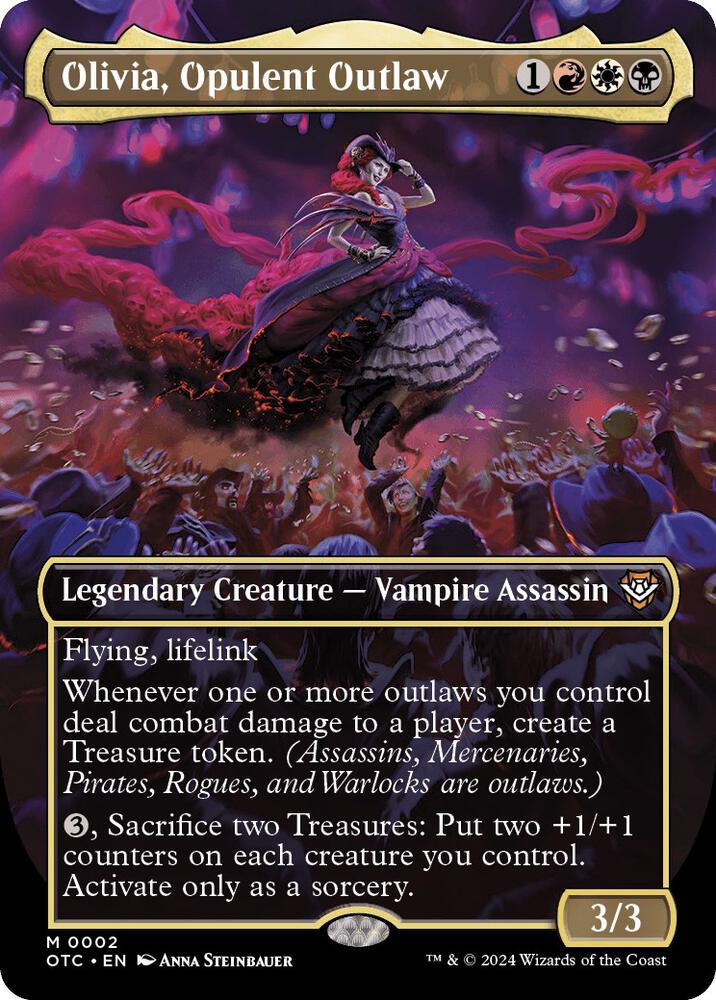 Olivia, Opulent Outlaw - 2 - mythic
