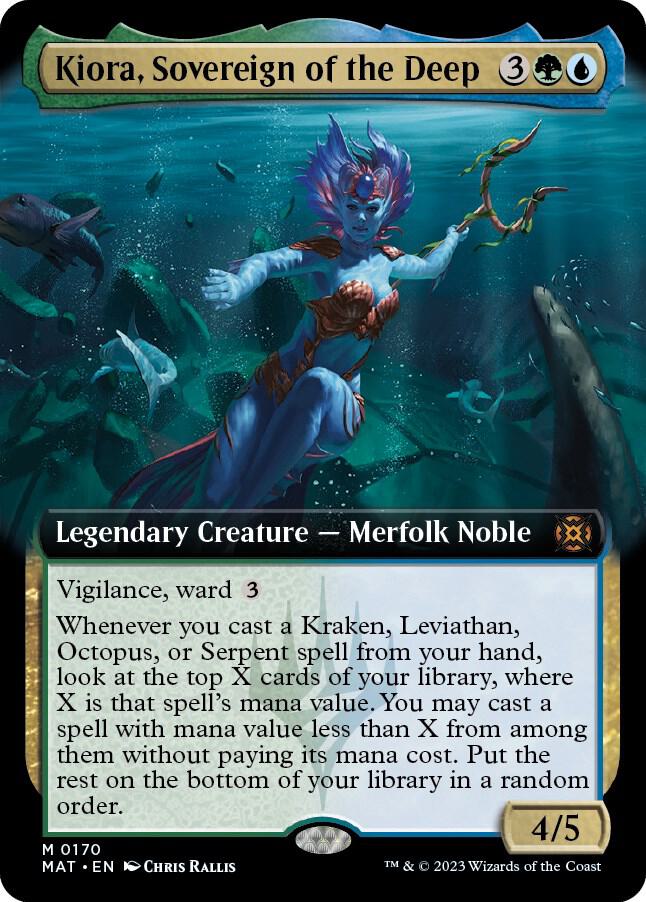 Kiora, Sovereign of the Deep - 170 - mythic
