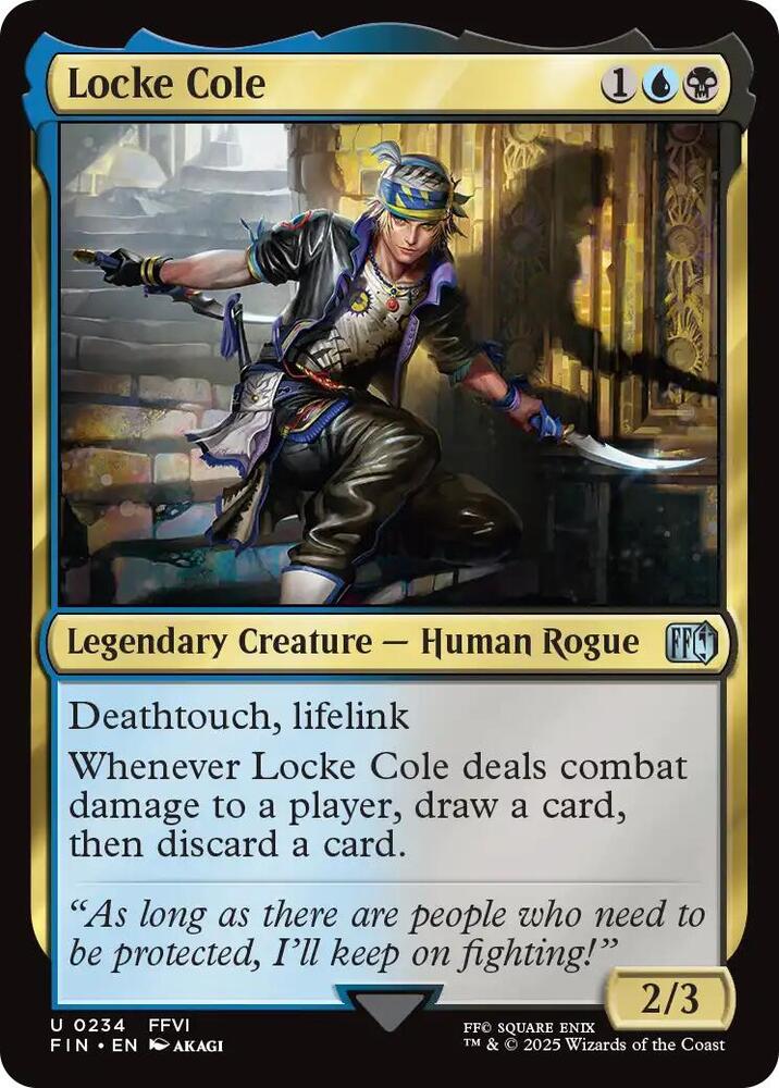 Locke Cole - 234 - uncommon