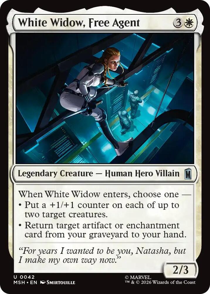 White Widow, Free Agent - 42 - uncommon