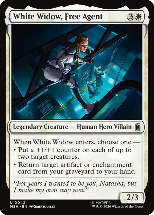 White Widow, Free Agent - 42 - uncommon
