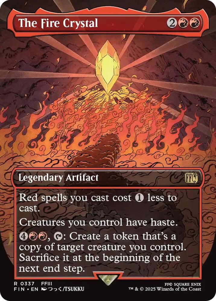 The Fire Crystal - 337 - rare