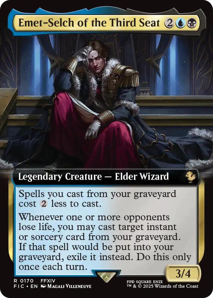 Emet-Selch of the Third Seat - 170 - rare