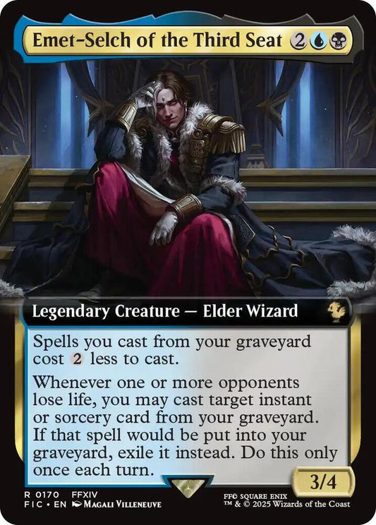 Emet-Selch of the Third Seat - 170 - rare