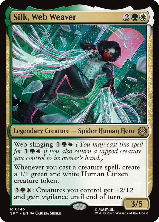 Silk, Web Weaver - 145 - rare