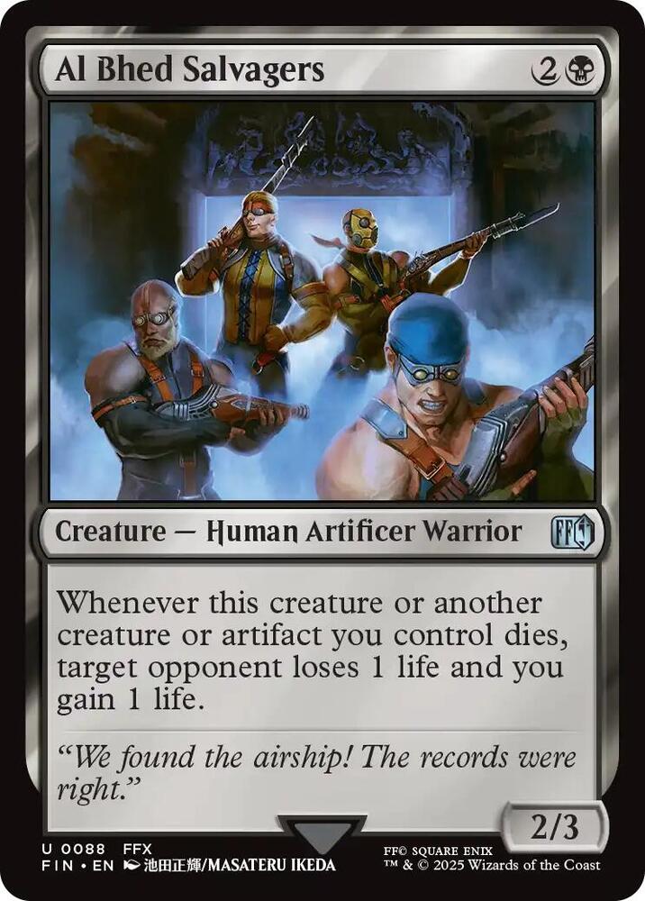 Al Bhed Salvagers - 88 - uncommon
