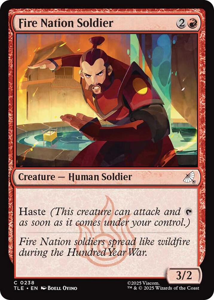 Fire Nation Soldier - 238 - common