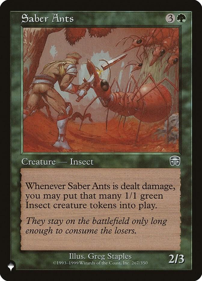 Saber Ants - MMQ-267 - uncommon