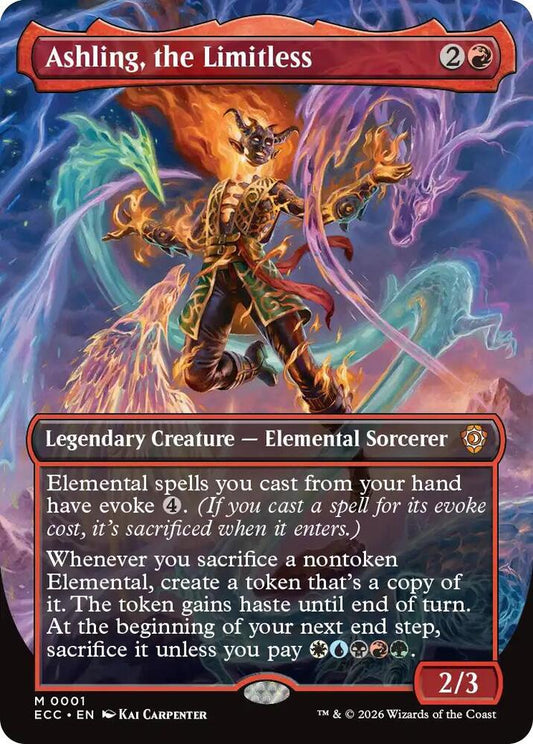 Ashling, the Limitless - 1 - mythic