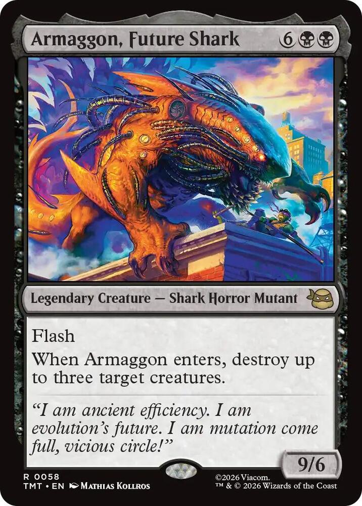 Armaggon, Future Shark - 58 - rare