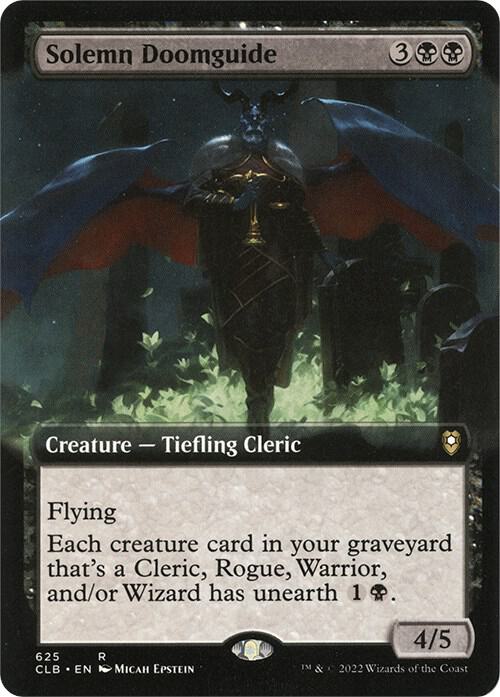 Solemn Doomguide - 625 - rare