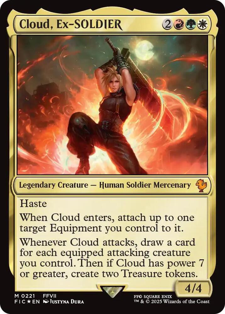 Cloud, Ex-SOLDIER - 221 - mythic
