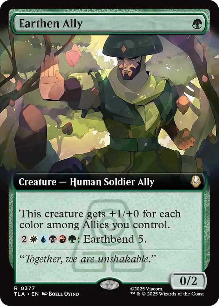 Earthen Ally - 377 - rare
