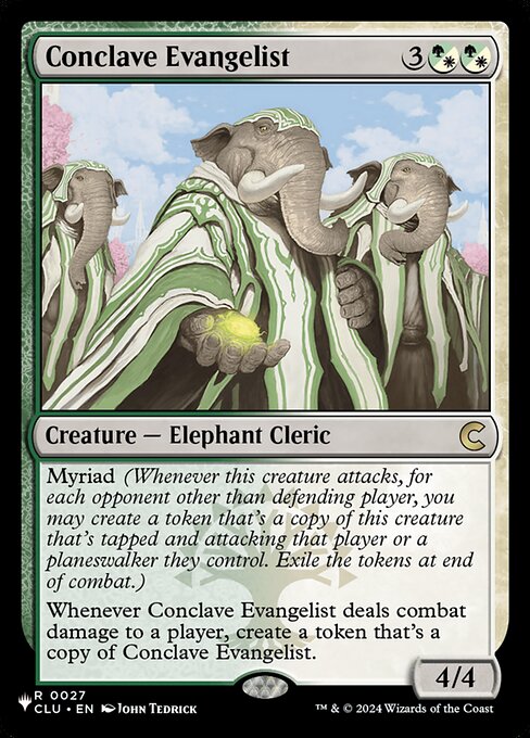 Conclave Evangelist - CLU-27 - rare
