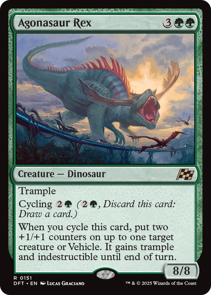 Agonasaur Rex - 151 - rare