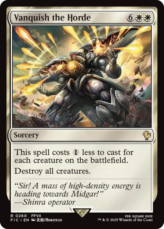 Vanquish the Horde - 260 - rare