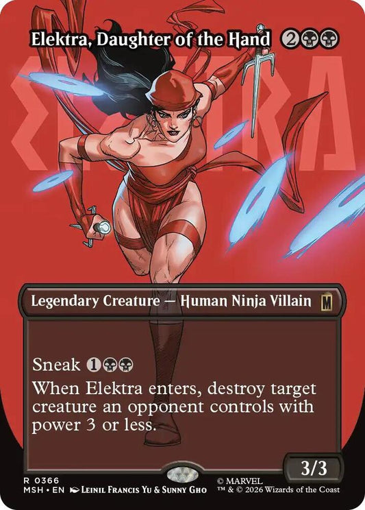 Elektra, Daughter of the Hand - 366 - rare