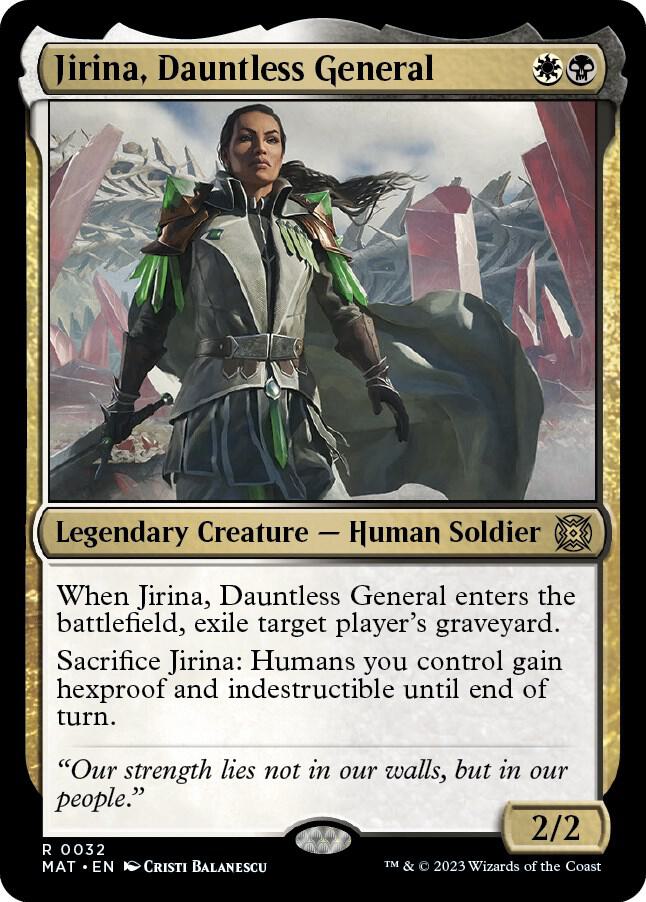 Jirina, Dauntless General - 32 - rare