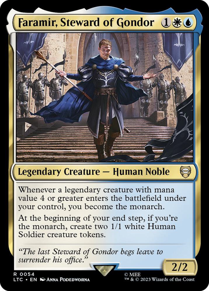 Faramir, Steward of Gondor - 54 - rare