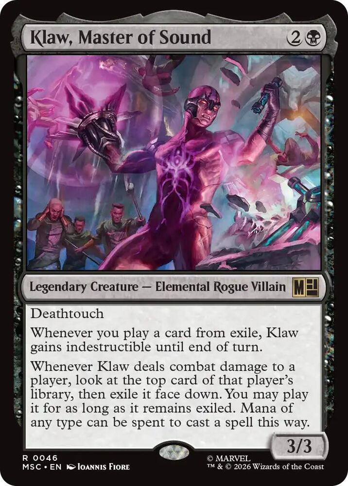 Klaw, Master of Sound - 46 - rare